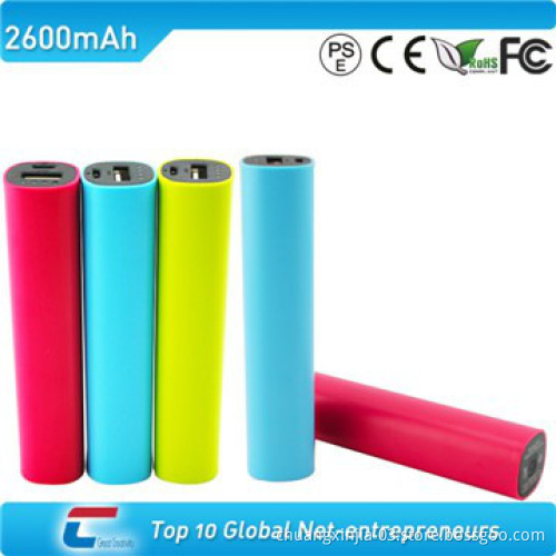 ROHS certificate battery phone charger with plastic surface 2200mah